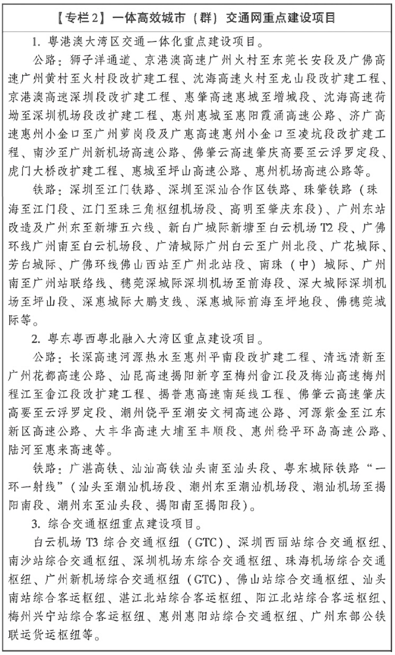 廣東省人民政府辦公廳關(guān)于印發(fā)廣東省交通運輸高質(zhì)量發(fā)展三年行動方案（2025—2027年）的通知(圖2)